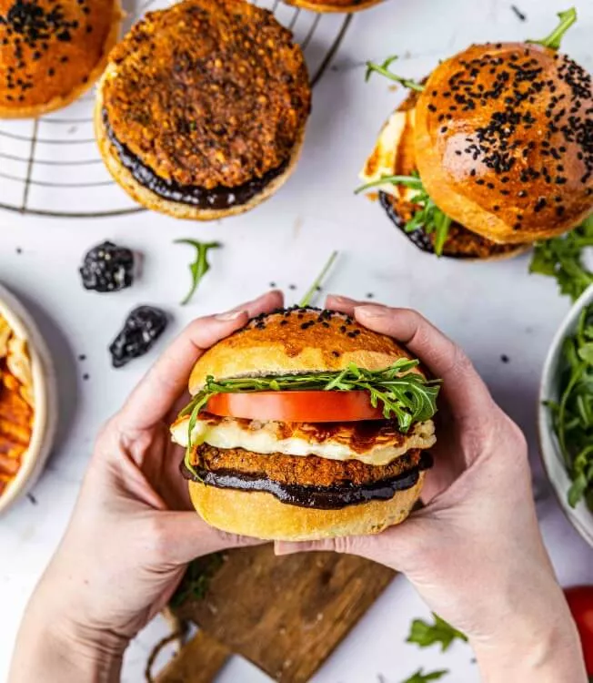 Receita Hambúrguer Fitness de Lentilha