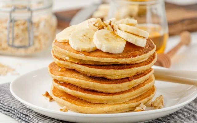Panqueca de Banana e Aveia