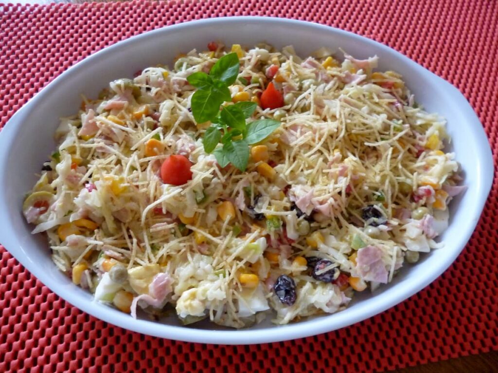 salpicão de frango
