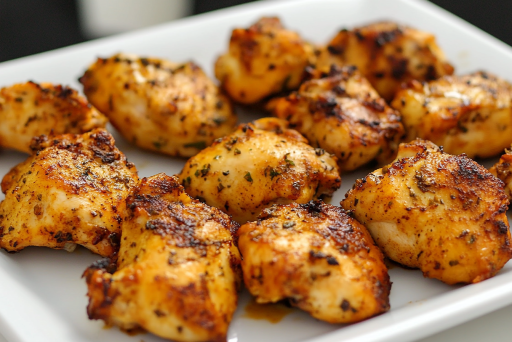 Frango Crocante em Cubos na Airfryer