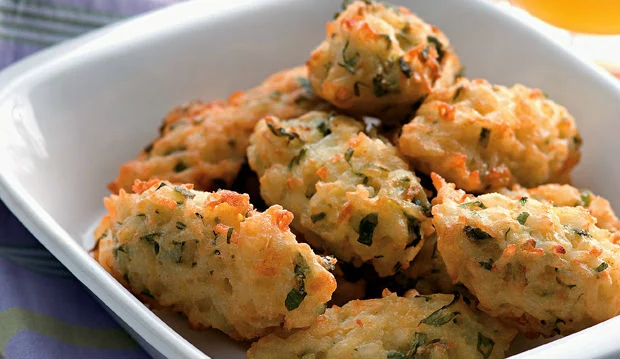bolinho de arroz assado