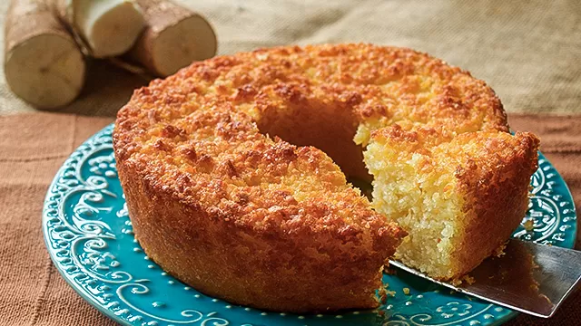 bolo de aipim