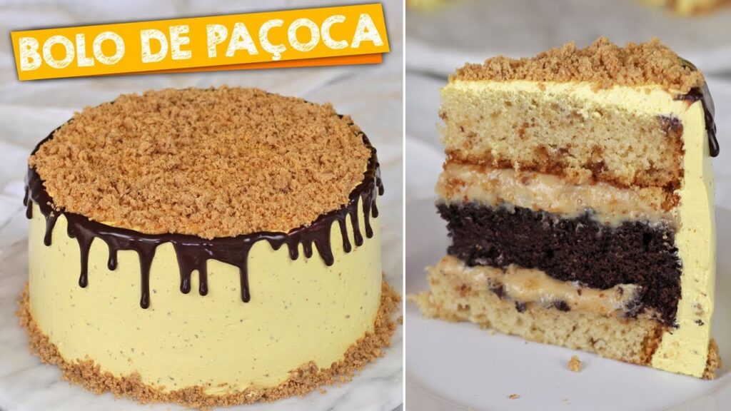 bolo de paçoca