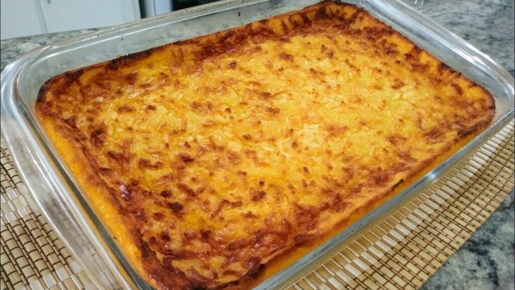 pamonha de forno
