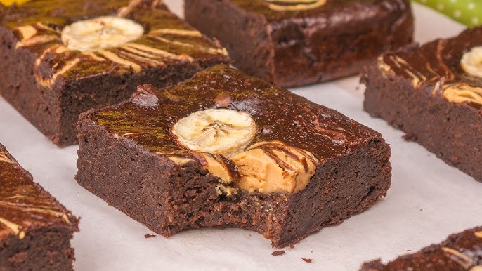 brownie de banana