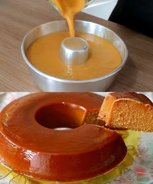 pudim de leite queimado